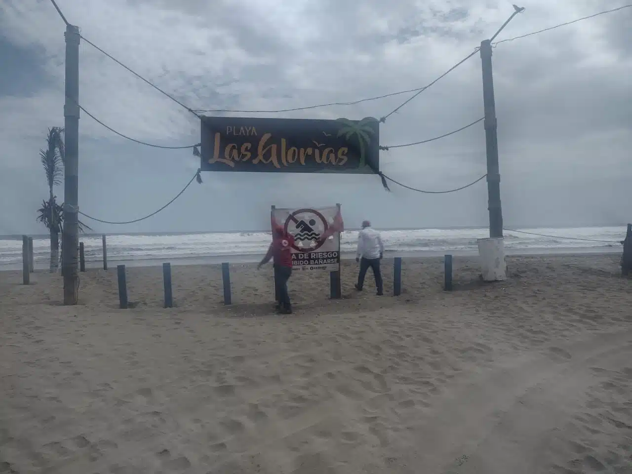 Protección Civil Guasave decidió cerrar la playa este fin de semana para los bañistas