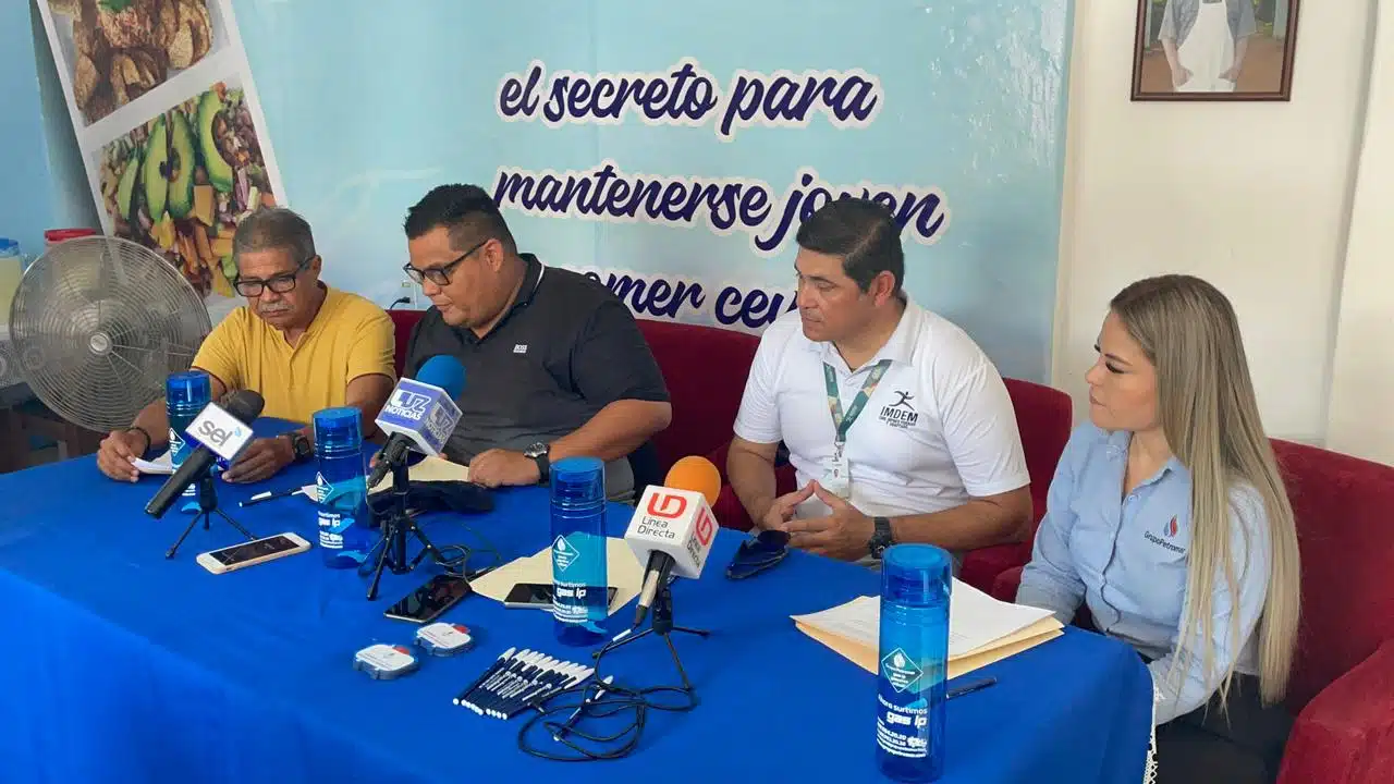 Conferencia de prensa para la rueda de prensa de la carrera San Juan