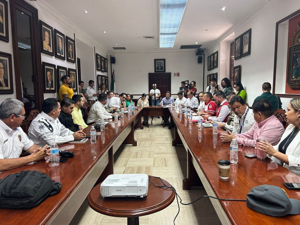 Consejo Municipal de Protección Civil en Culiacán