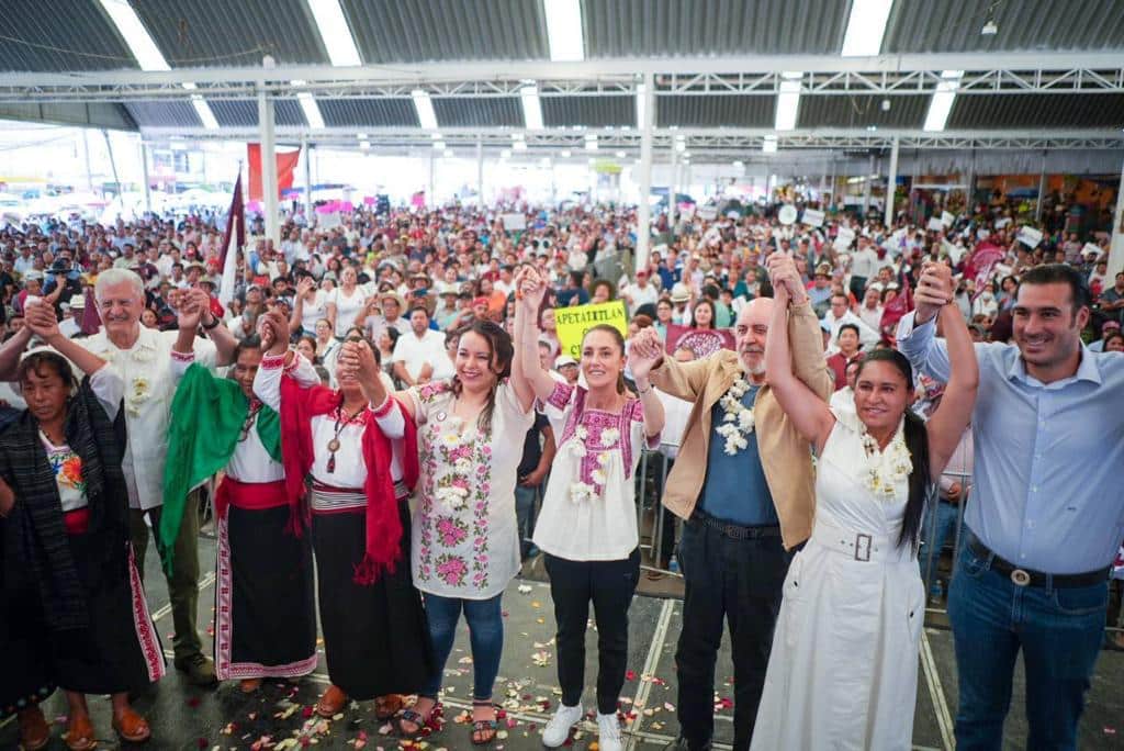 “Consolidación de la 4T será posible gracias a que el pueblo lleva en el corazón los grandes cambios”
