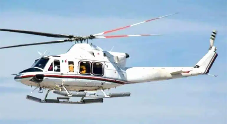 Helicóptero de Pemex se desplomó en costas de Campeche; hay dos muertos