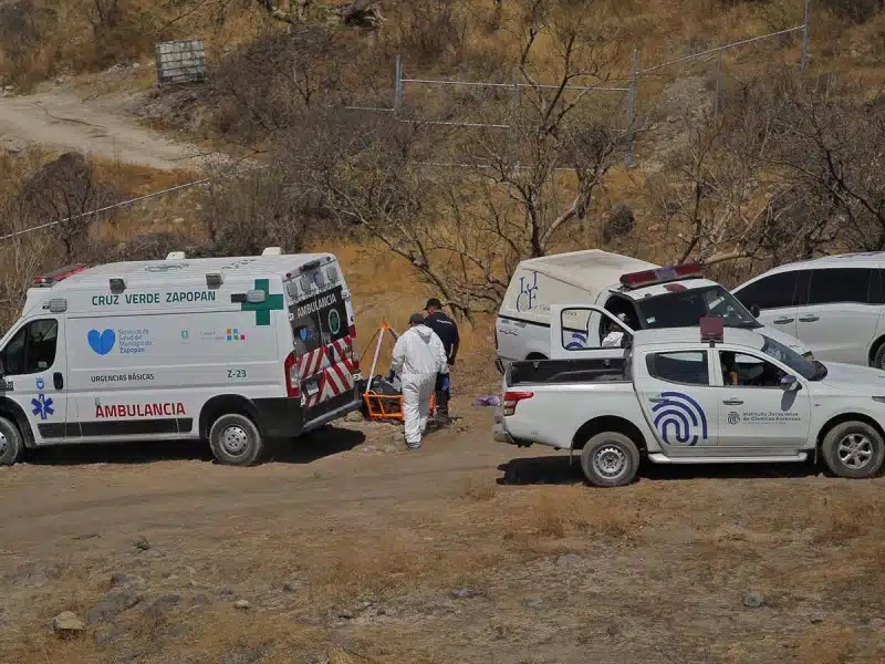 La Fiscalía de Jalisco encontró bolsas con restos humanos en Zapopan