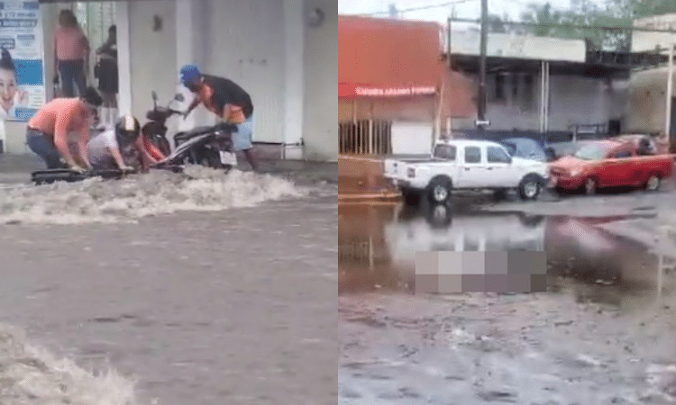 Inundaciones en Colima
