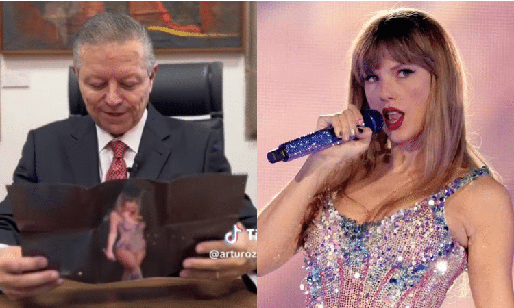 Arturo Zaldívar demuestra ser todo un swiftie