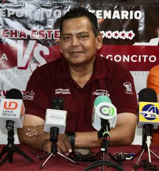 Felipe Juárez Soto, Director general del Instituto Municipal del Deporte de Ahome