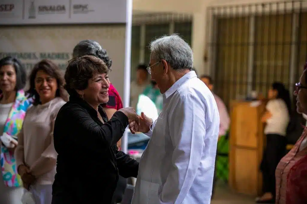El gobernador Rocha felicita a Delfina Gómez por su virtual triunfo en el Edomex