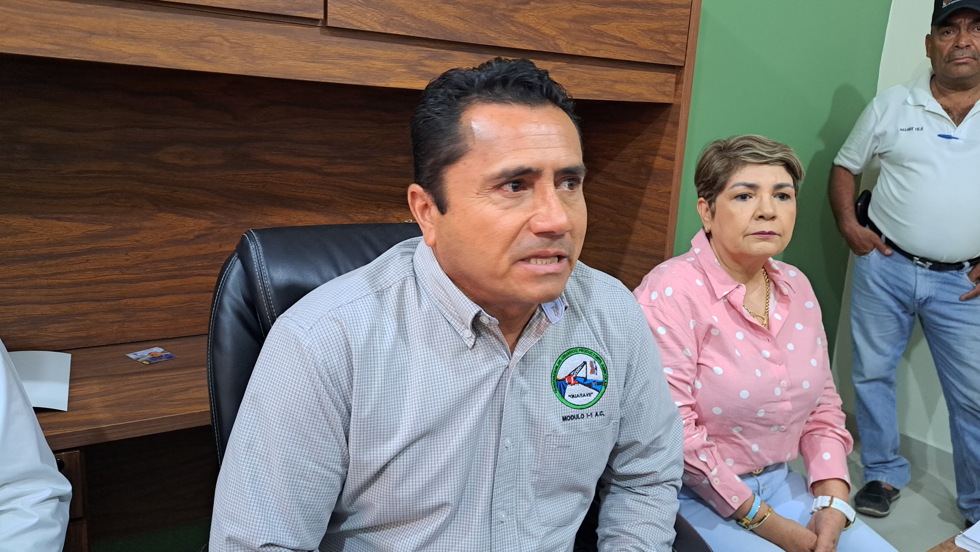 presidente de la Asociación Nacional Agropecuaria y Pesquera (Anapsin) en Guasave, Modesto López Leal.