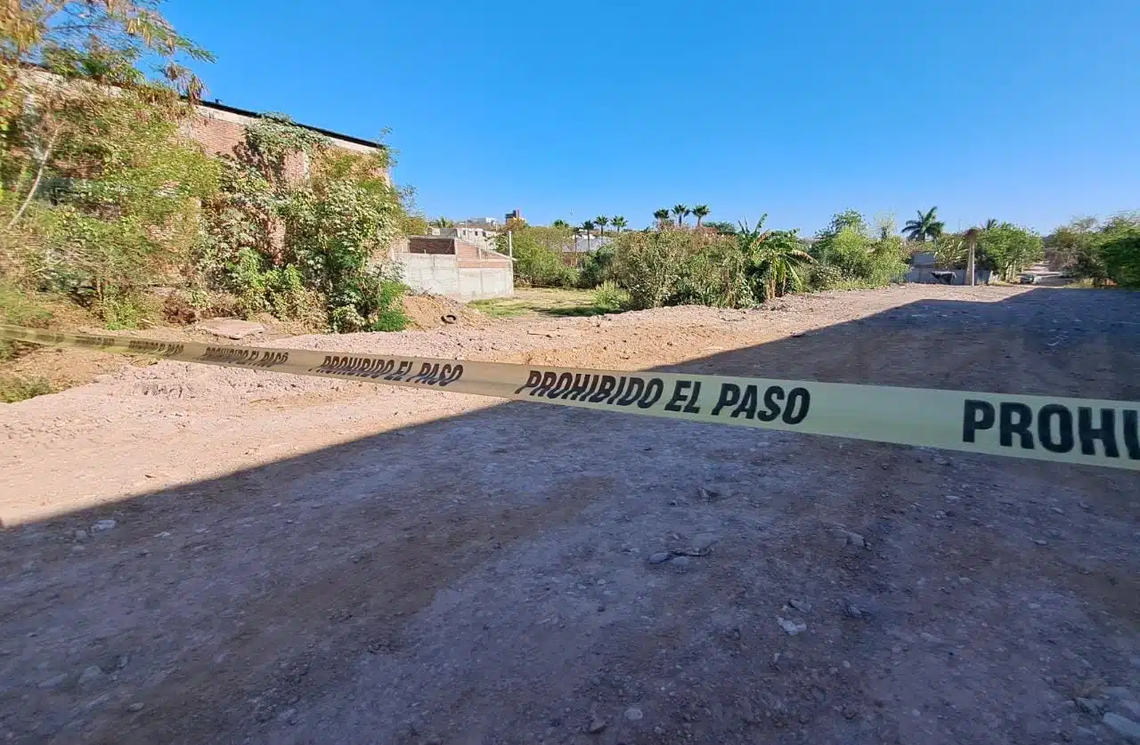 Hallazgo del cuerpo sin vida de un hombre en Culiacán
