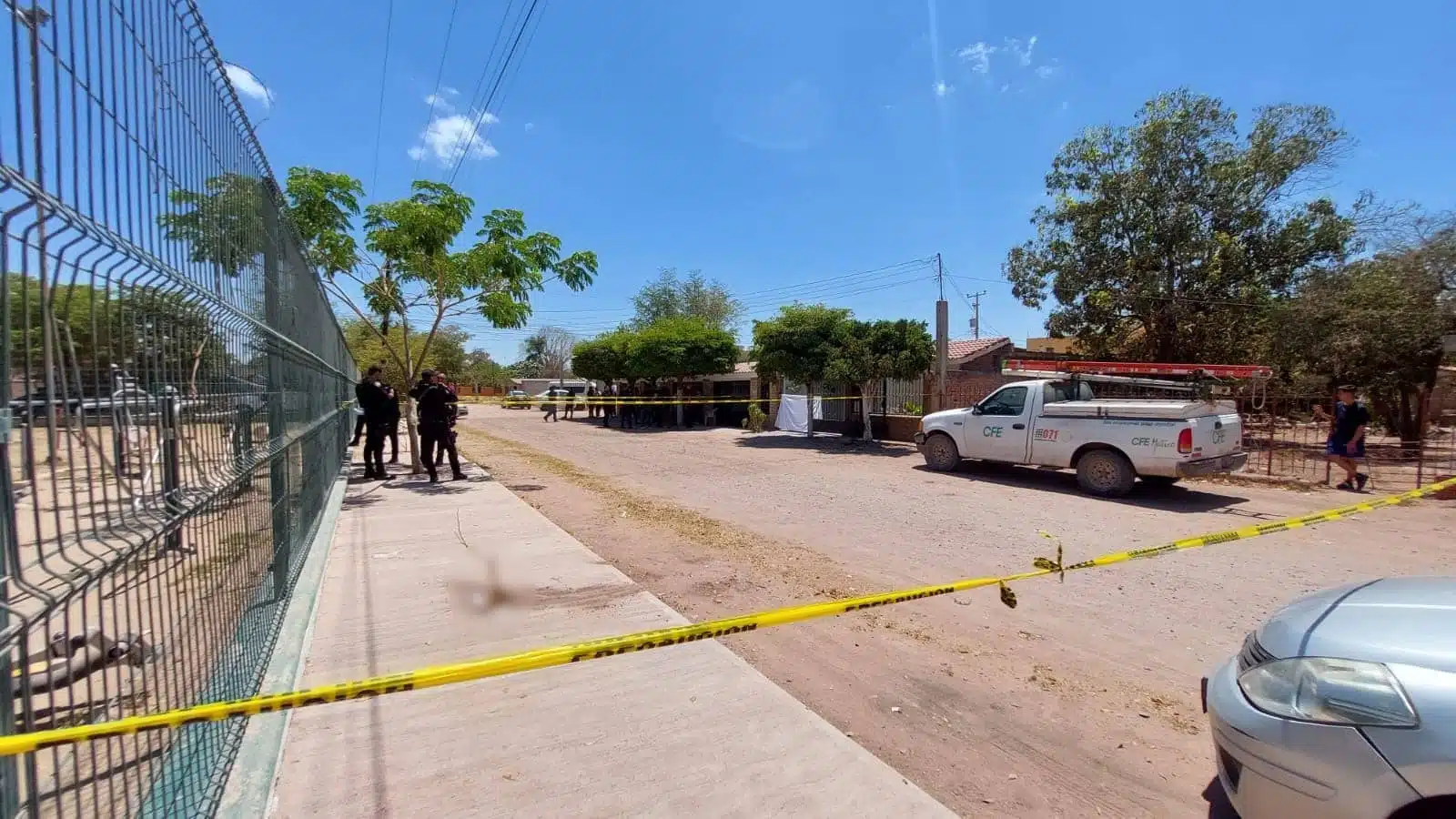 Hombre Muerte Ejido México Ahome