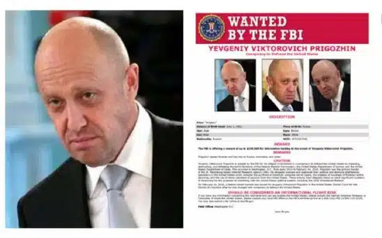 Yevgueni Prigozhin tiene orden de arresto por el FBI