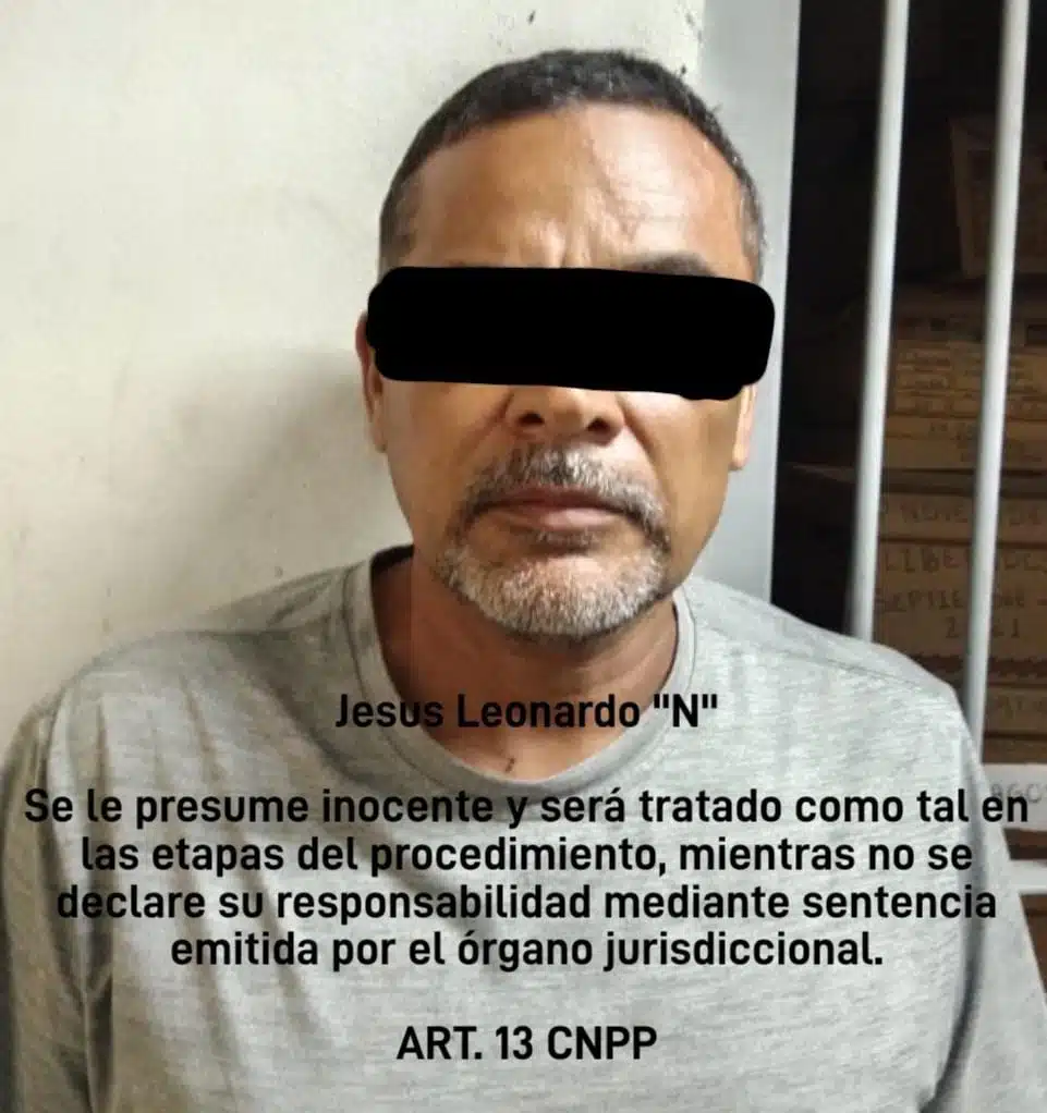 Jesús Leonardo Detenido Mazatlán