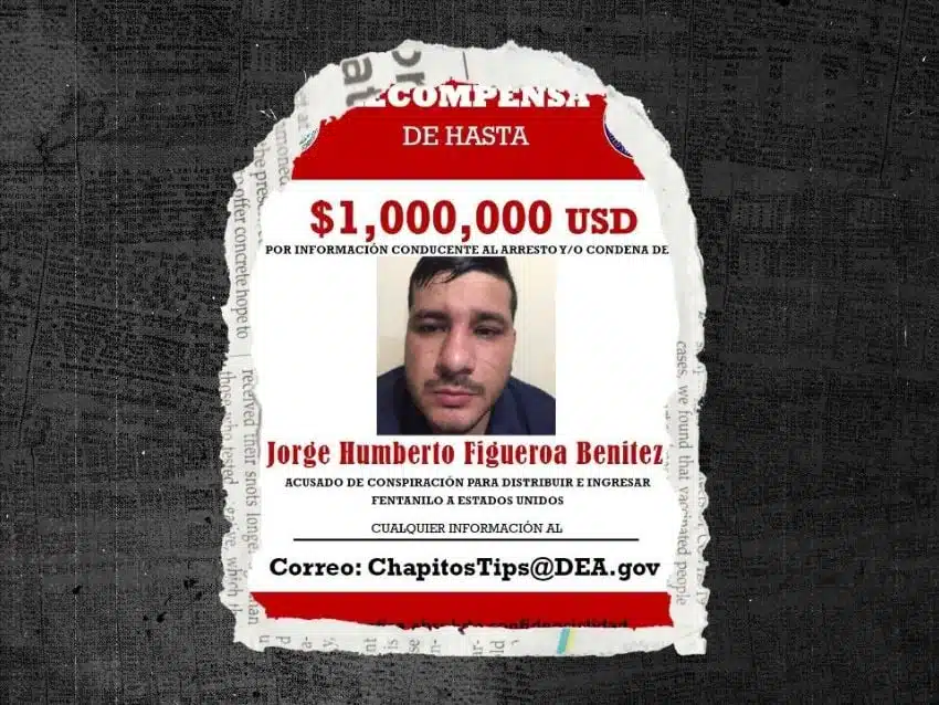 Jorge Humberto Figueroa Pérez, brazo derecho de “Los Chapitos”, ¡en la mira de la DEA!