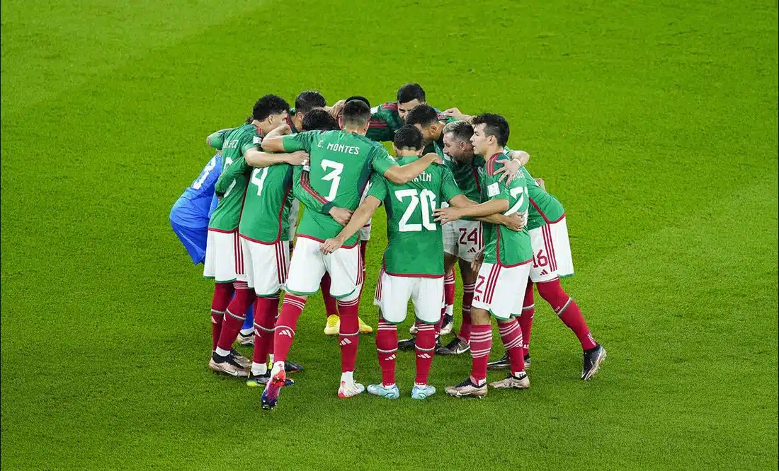 Jugadores de la Selección Mexicana