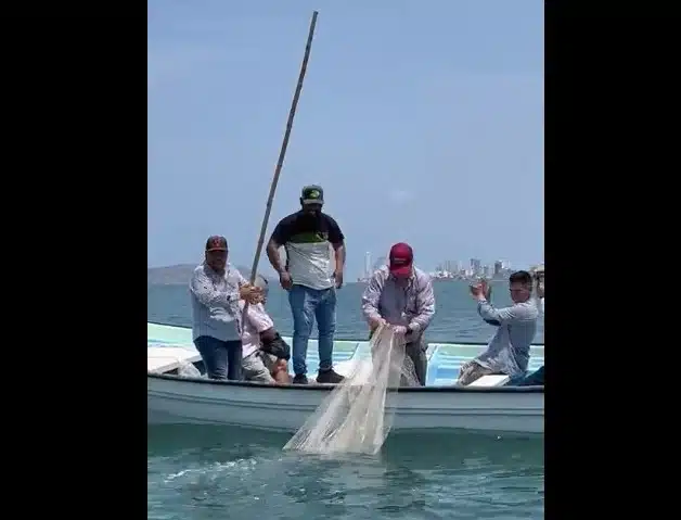 Hora de pescar! Marcelo Ebrard tira la atarraya en el mar de Mazatlán