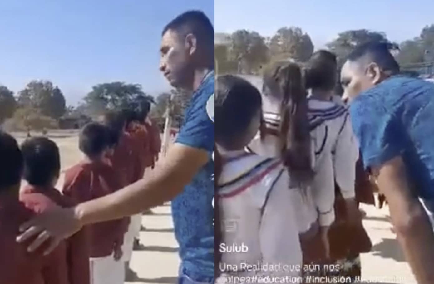 Maestro compara lo que desayunan los niños antes y después de cancelar Escuelas de Tiempo Completo