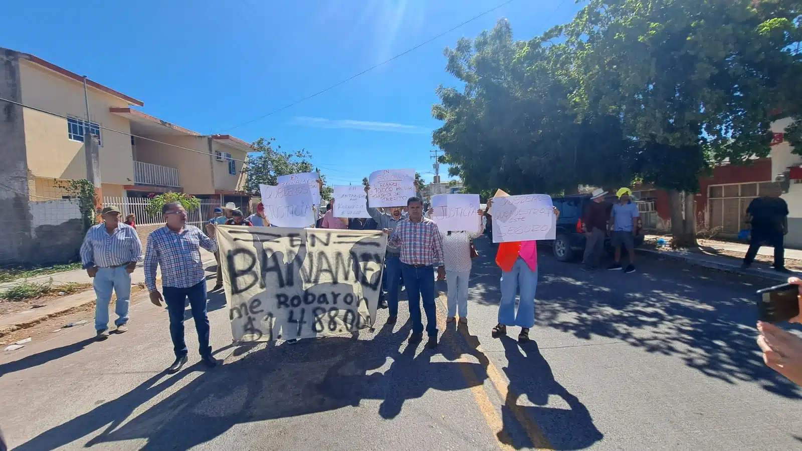 Manifestación Módulo Guasave