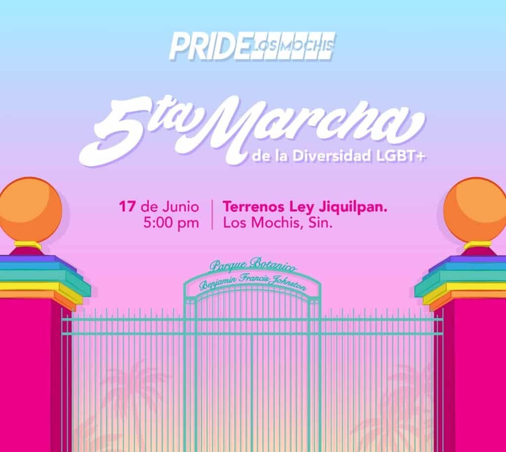 Marcha del orgullo LGBTTTIQ+ en Sinaloa