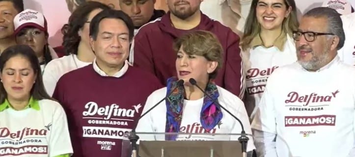 Mario Delgado y Delfina