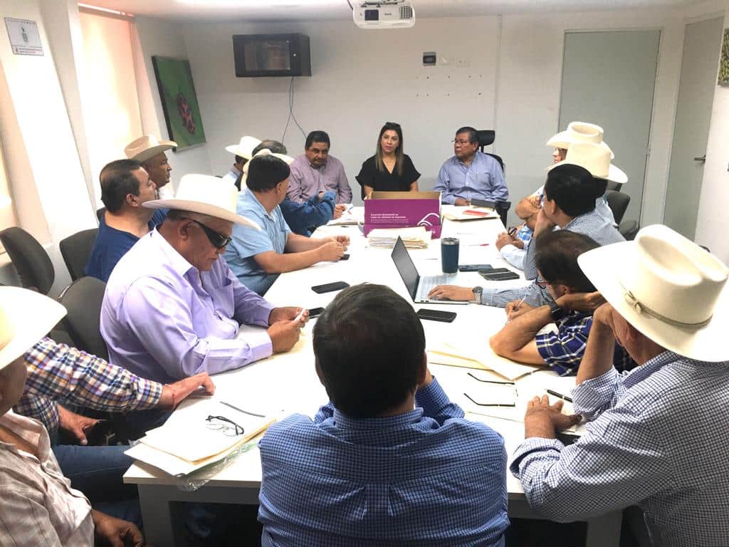 Mesas de trabajo de la SAyG para recibir a productores