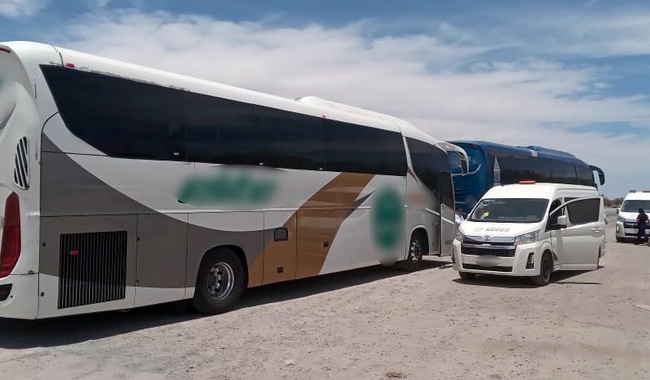 Migrantes rescatados