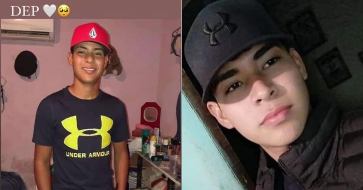 Collage de Ussiel Gastélum Herrera, joven fallecido en California