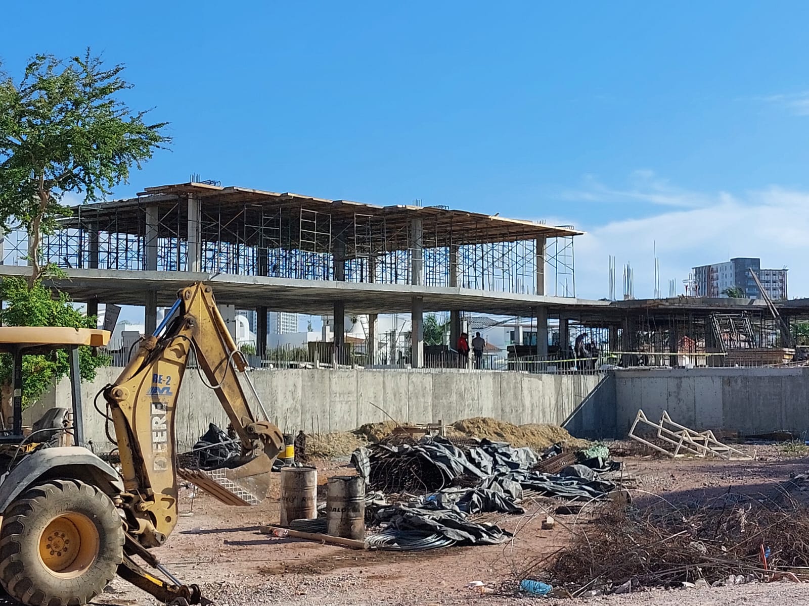 Construcción de un edificio