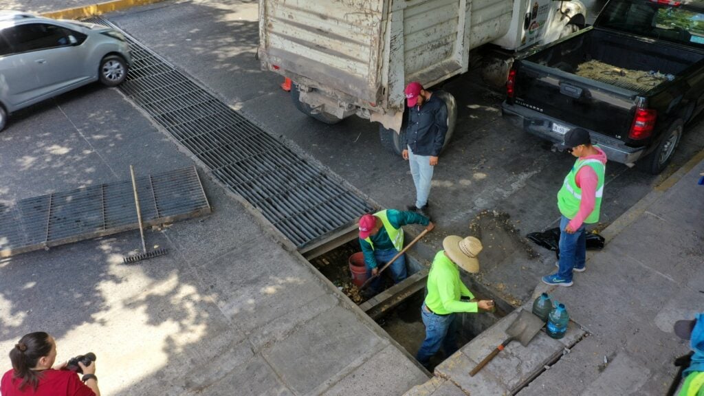 Los trabajos que se realizan en el Centro de Culiacán, ya están a punto de culminar.