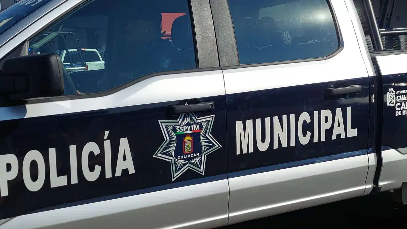 Patrulla de la Policía Municipal de Culiacán