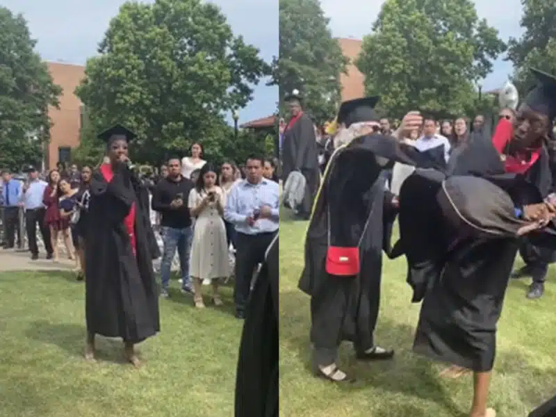 Alumna agrede a su maestra en graduación