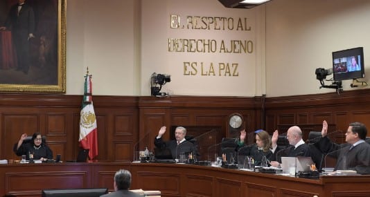Pleno de la Suprema corte de justicia de la nación