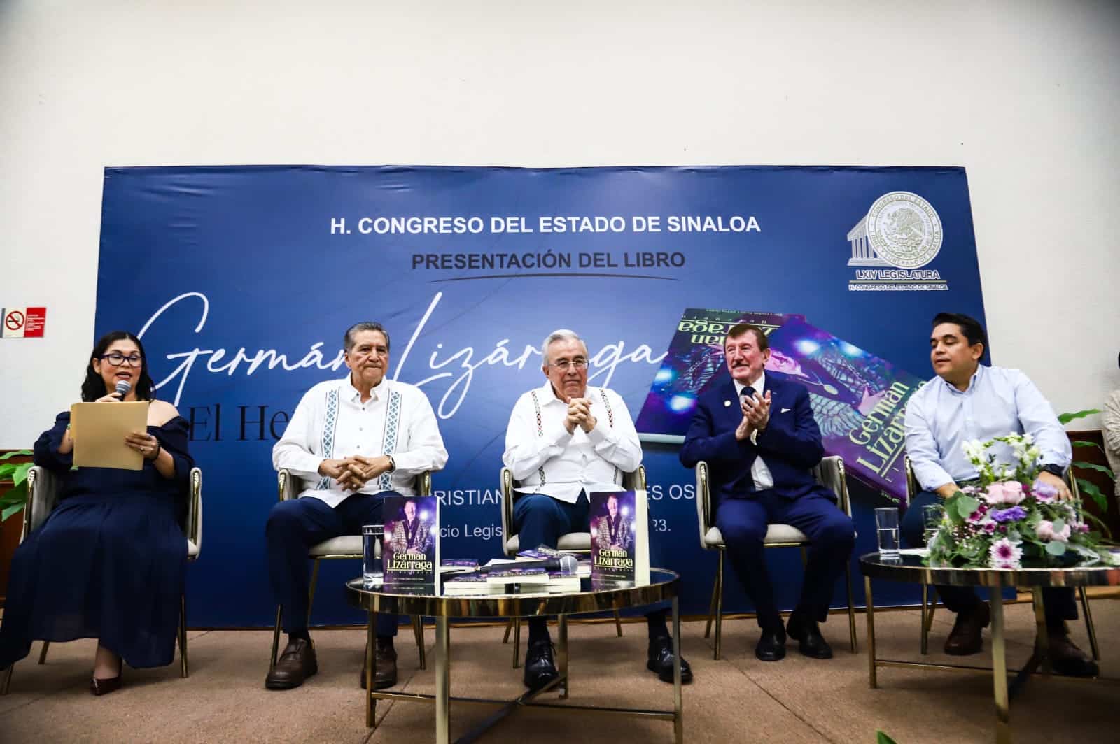 Presentación del libro Germán Lizárraga