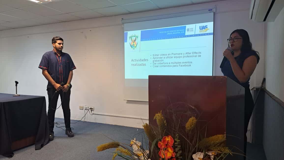 Alumnos de la licenciatura de Ciencias de la Comunicación en la Facultad de Ciencias Sociales (Faciso), dieron muestra de avances al concluir sus prácticas profesionales