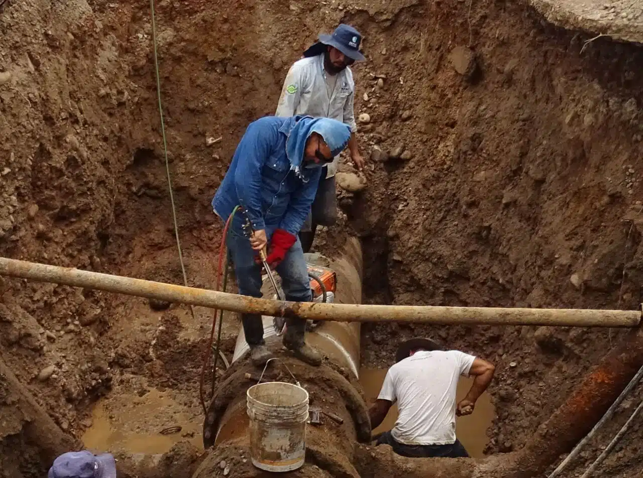 Reanudan agua potable en Culiacán
