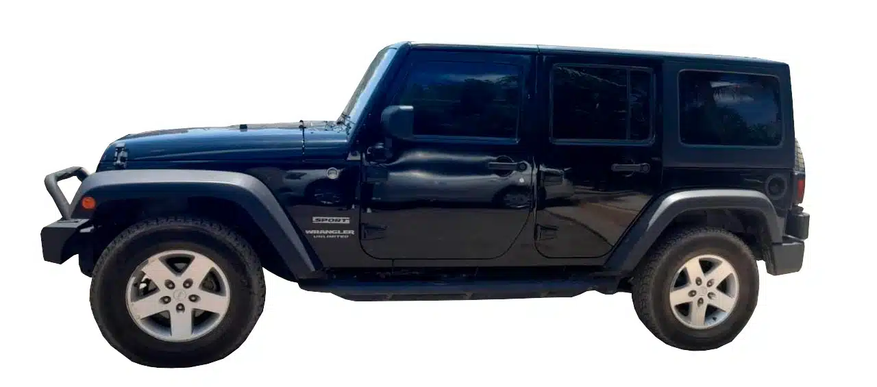 Jeep fue robado en California