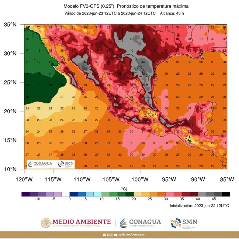 Termina la tercera ola de calor en México, informa la Conagua