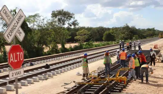 Tren MAYA trabajadores