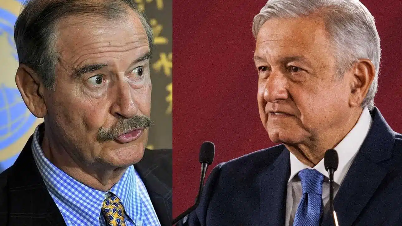 Vicente Fox y Andrés Manuel López Obrador