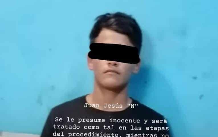 Luego de persecución, Juan Jesús fue detenido por circular en motocicleta ¡tenía reporte de robo!