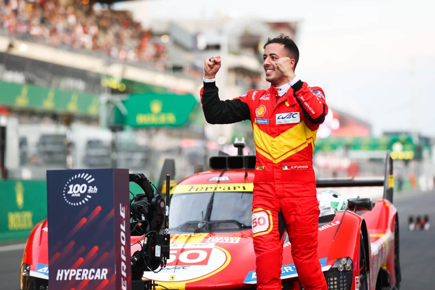 ¡Imponentes! Ferrari se queda con la Hyperpole de las 24 Horas de Le Mans