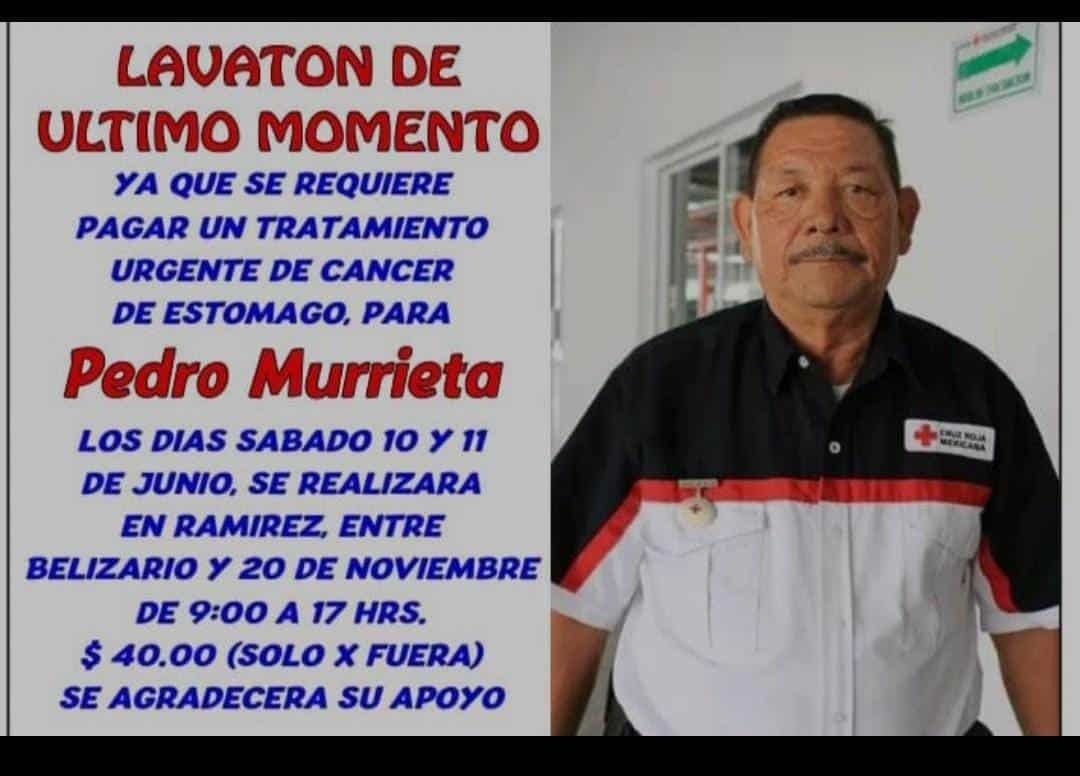 ¡Siempre dispuesto a ayudar! Ahora Pedro Murrieta necesita tu apoyo, para luchar contra el cáncer