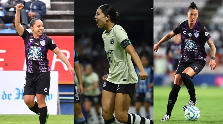 ¡De élite mundial! Tres jugadoras de Liga Mx entre las más goleadoras del planeta