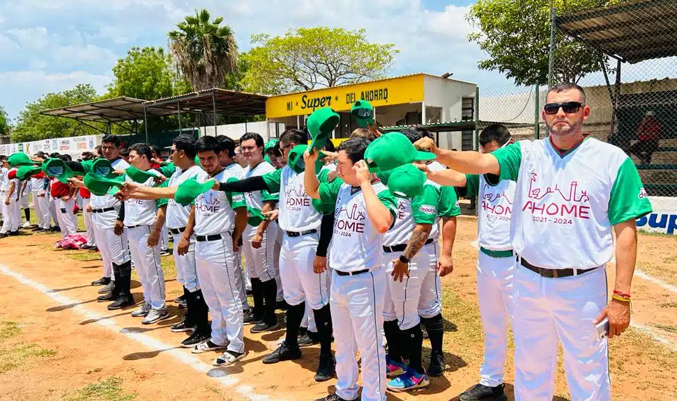 ¡Estatal de Beisbol de Primera Fuerza! Ahome Verde inicia con revés ante Sinaloa de Leyva