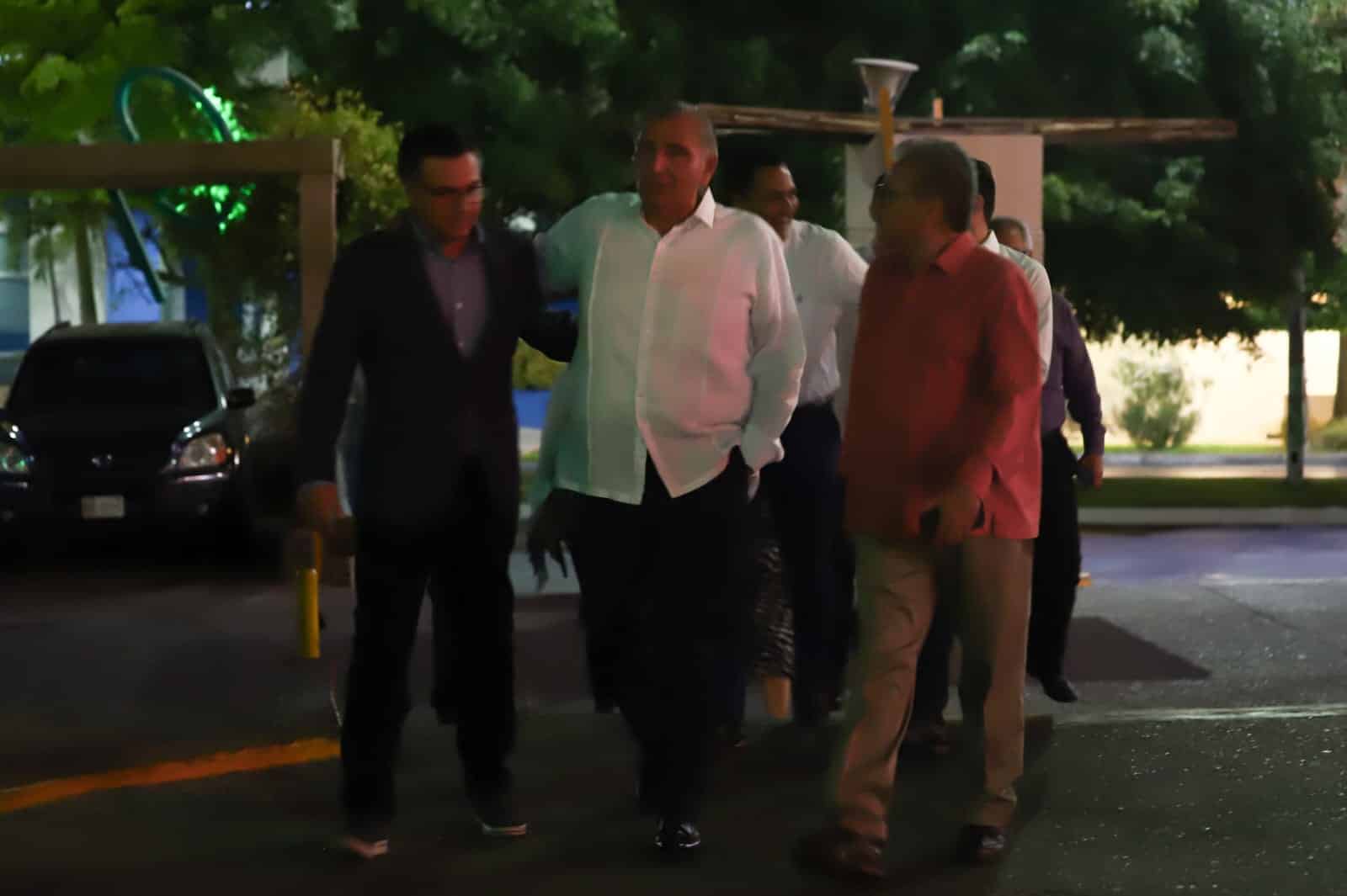 ¡Ya llegaron los primeros! Se reúne Adán Augusto López con reconocidos empresarios de Sinaloa