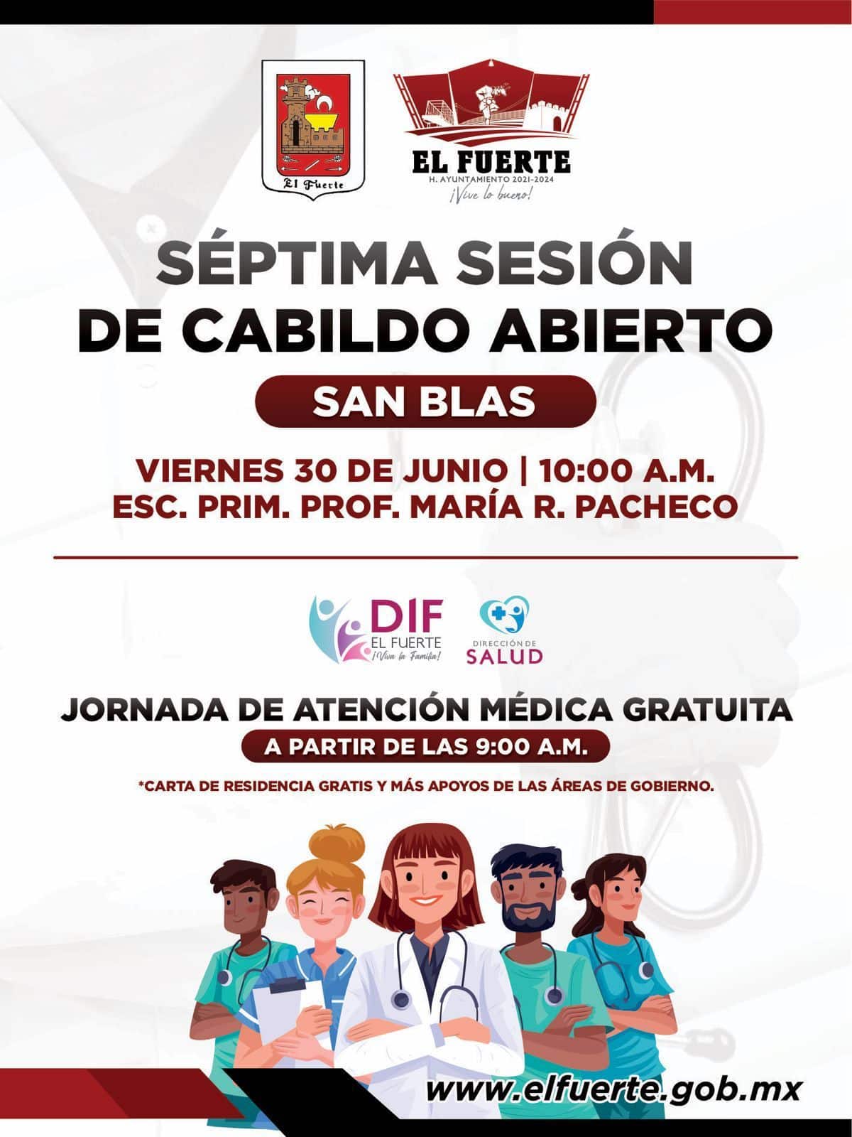 ¿Ya sabes en qué comunidad será el próximo Cabildo Abierto en El Fuerte?