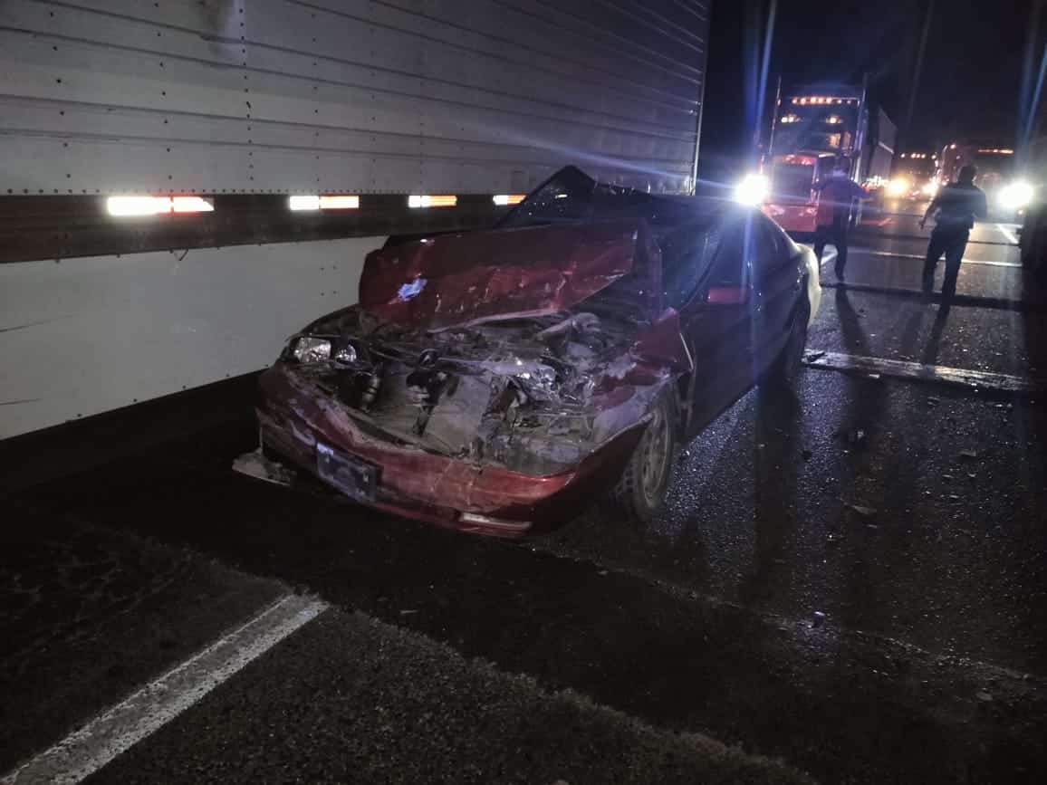 Dos lesionados y fuertes daños arrojan par de carambolas por la México 15 en Guasave