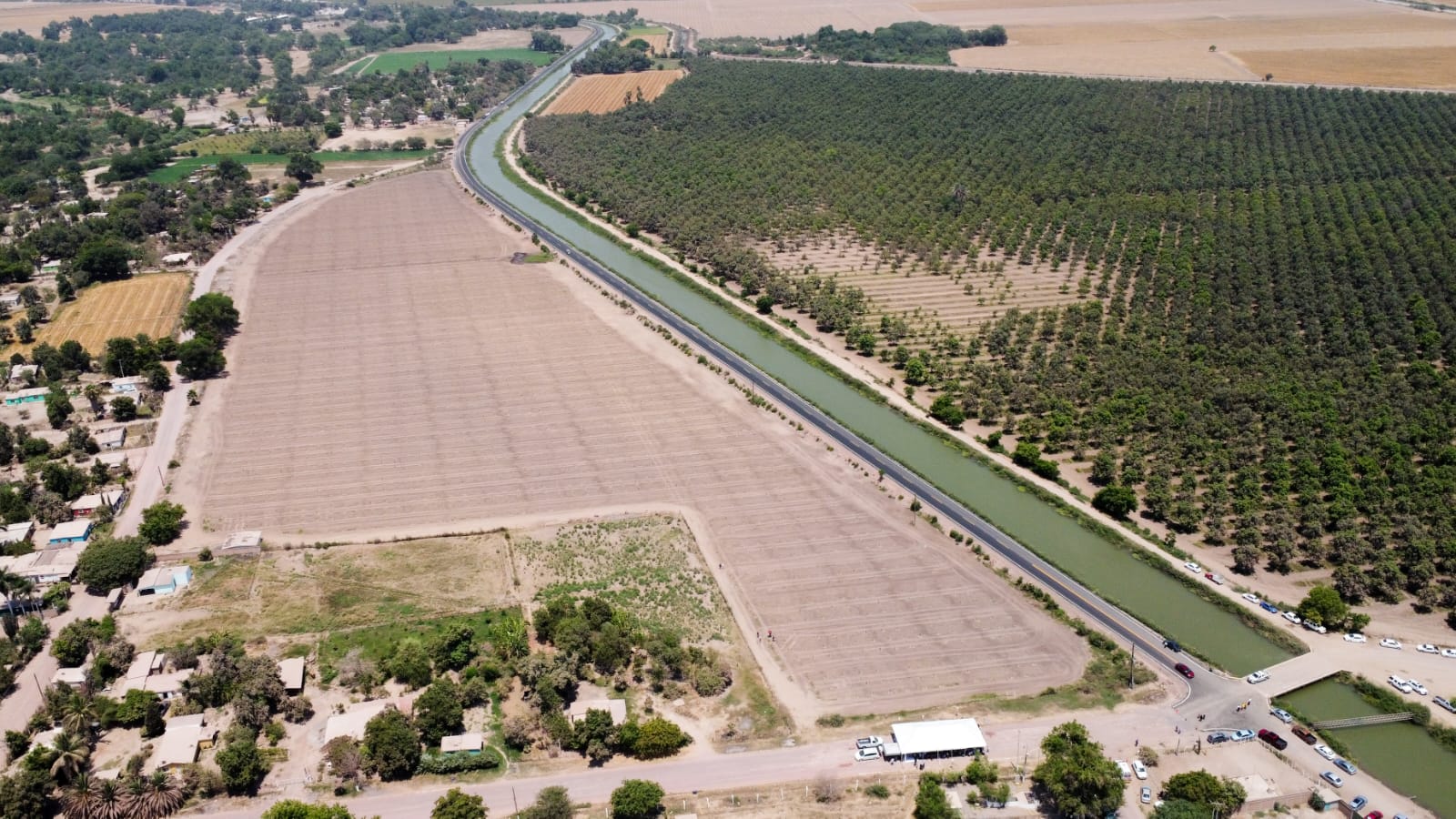 ¡Se cristaliza el sueño! Gobernador hace entrega de carretera a El Teroque viejo, El Fuerte