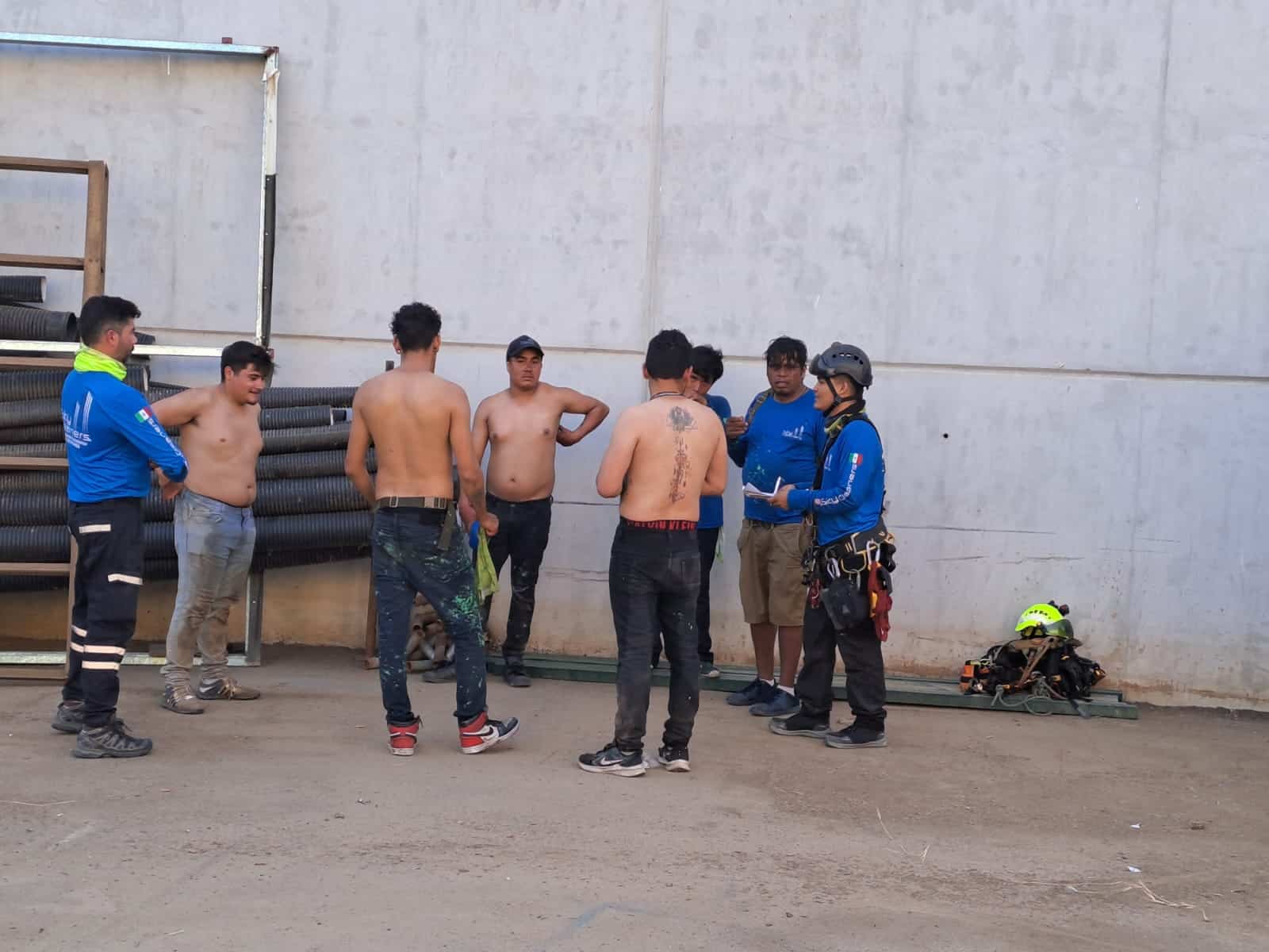 En Mazatlán: Siete trabajadores son atacados por abejas mientras limpiaban lona del "Kraken"