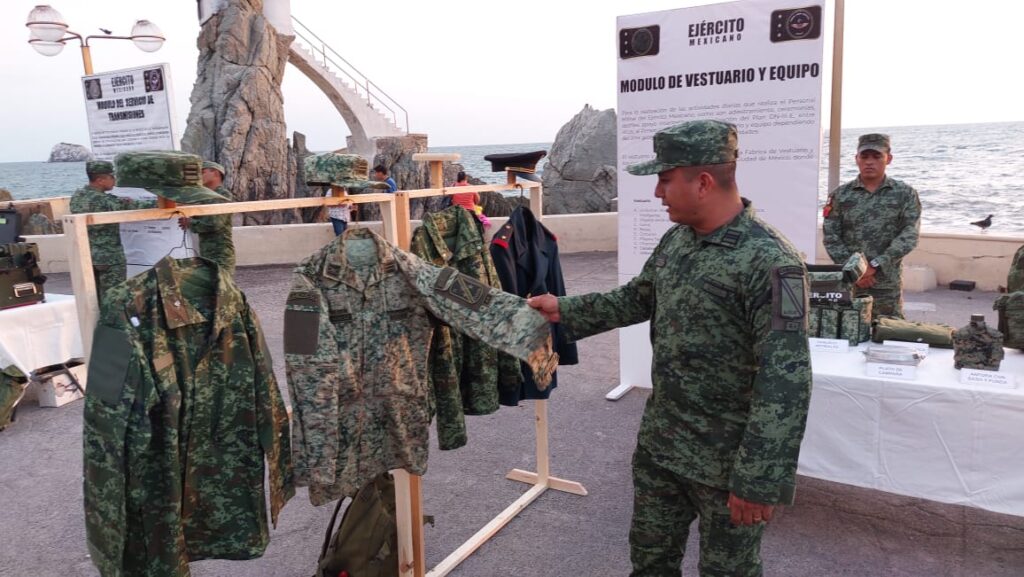 Exposición Militar: Muestran a la ciudadanía el lado humano de las fuerzas armadas en Mazatlán