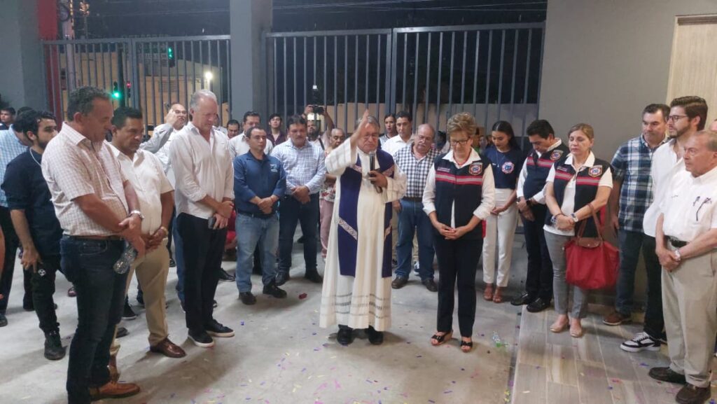 ¡Para acortar tiempos de respuesta! Inauguran estación de bomberos al sur de Mazatlán