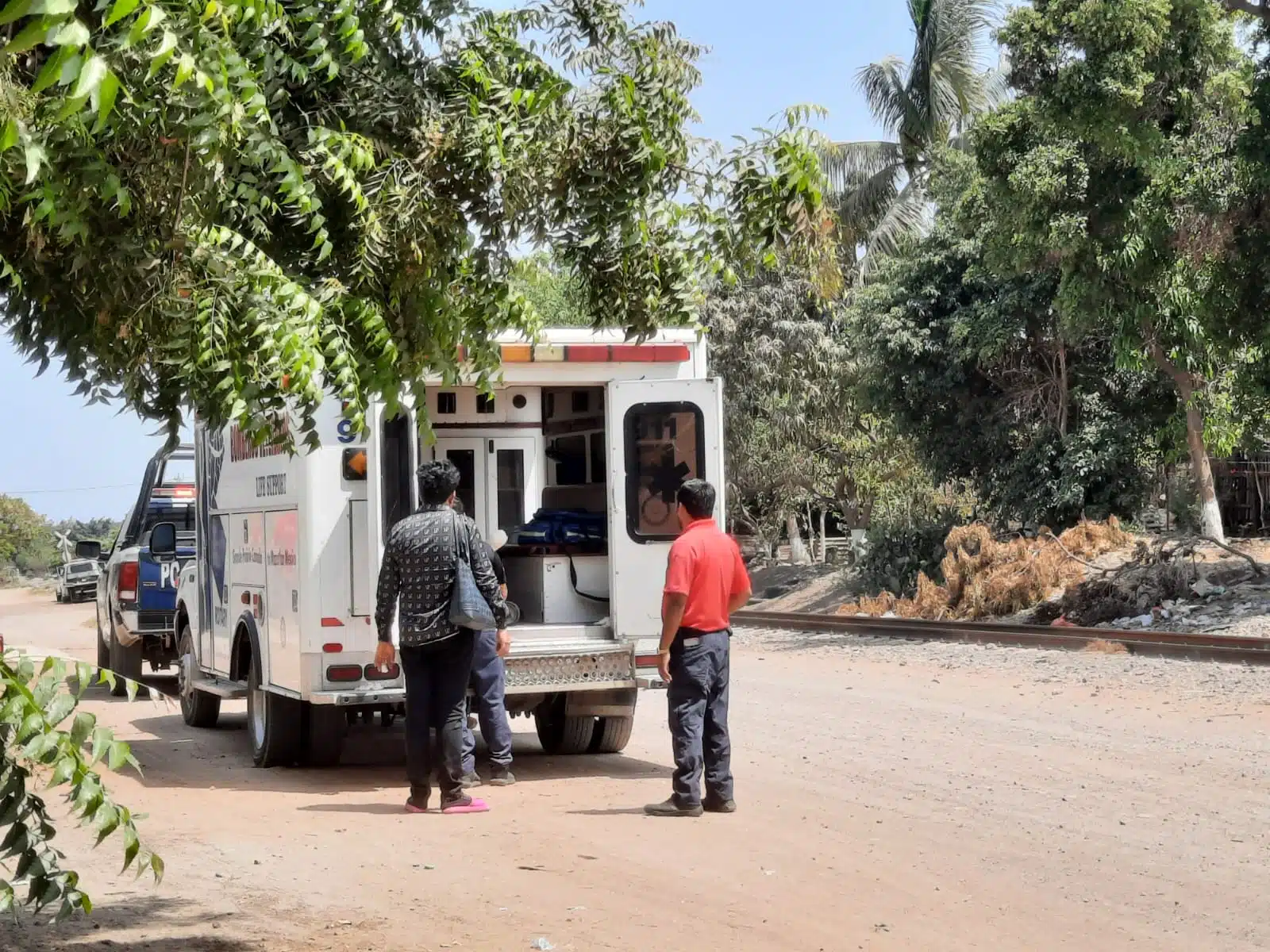 ambulancia de Protección Civil-Mazatlan